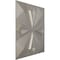 Ekena Millwork 19 5/8in. W x 19 5/8in. H Nikki EnduraWall Decorative 3D Wall Panel Covers 2.67 Sq. Ft. WP20X20NKBAL - alternate 3